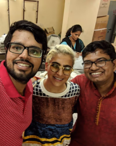 Portrait of Kiran Gandhi supporting Aakar Social Ventures