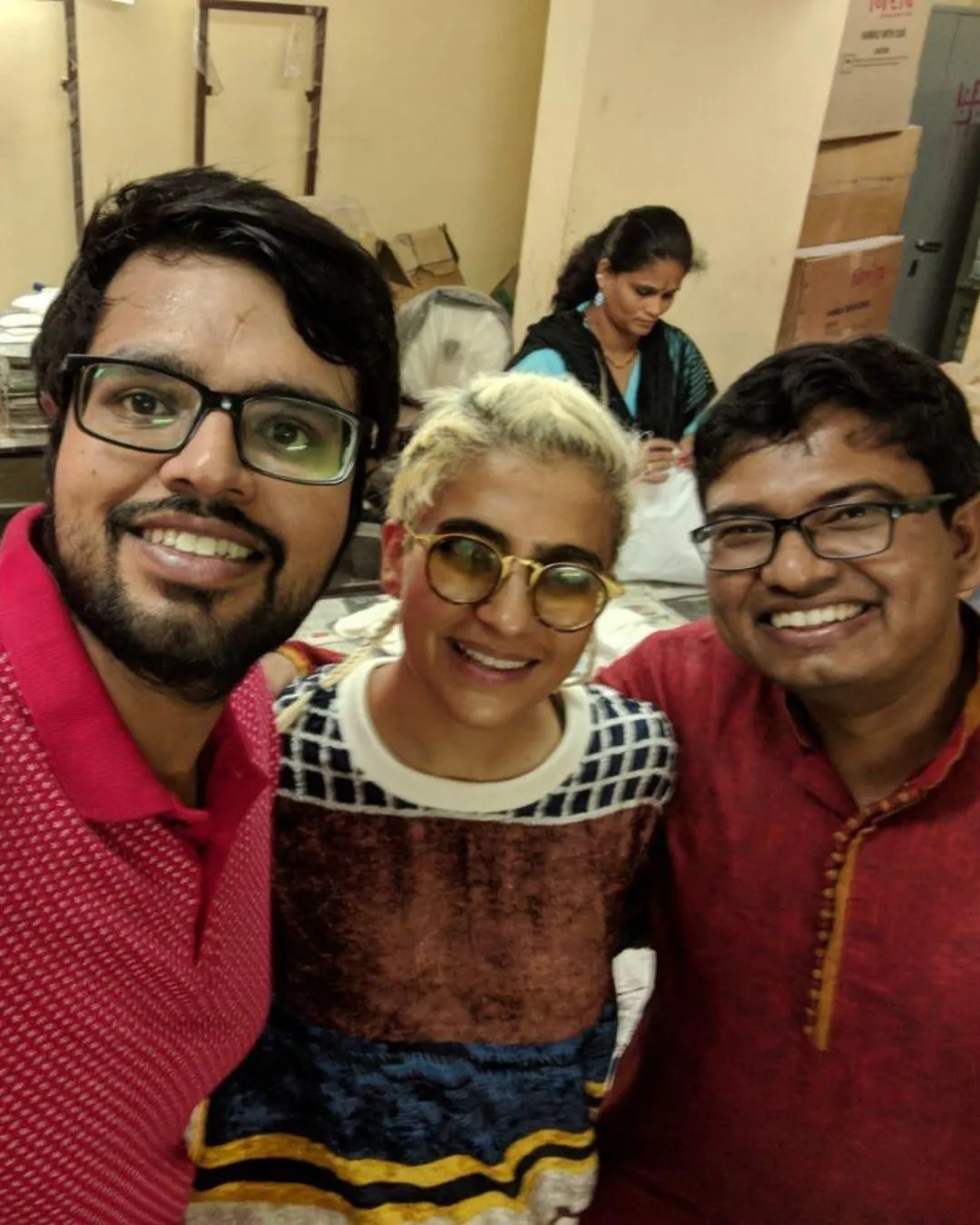 Portrait of Kiran Gandhi (Madame Gandhi) supporting Aakar Social Ventures