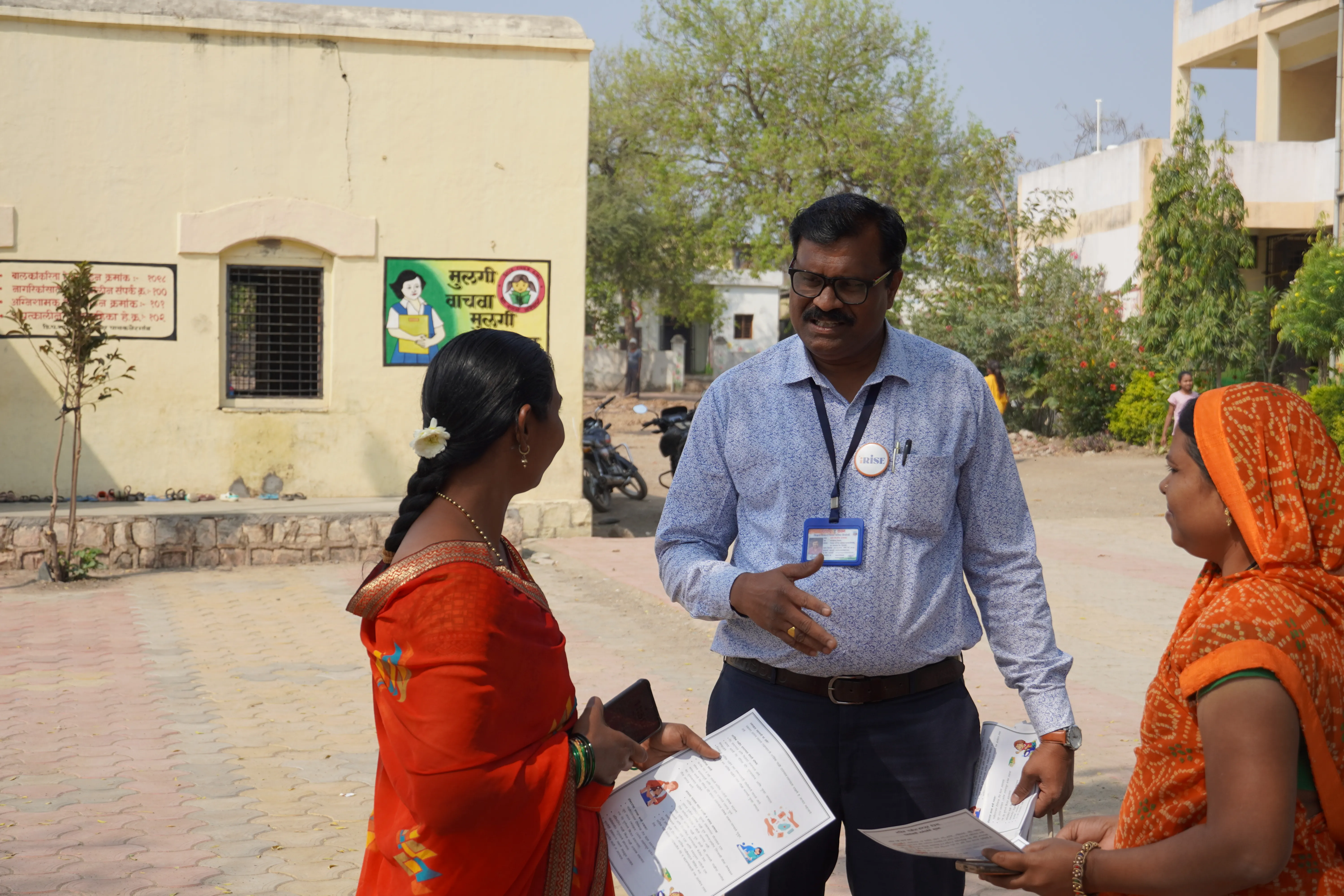 Aakar Social Ventures - Hero context photo of our grassroots programs